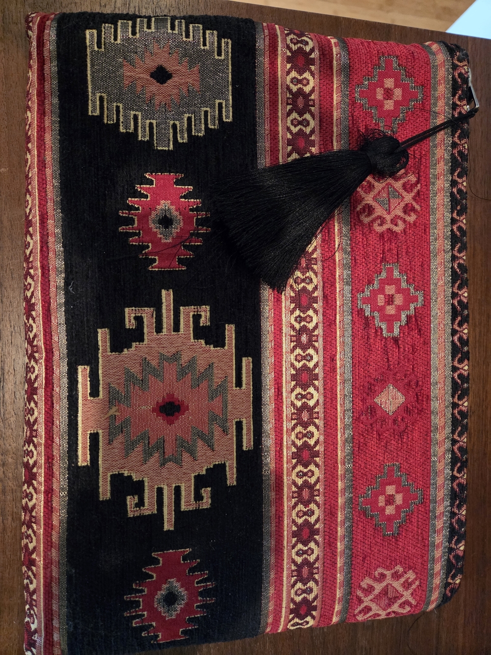 Stunning Padded 13" Labtop MacBook Case Made from Turkish Wool Rug